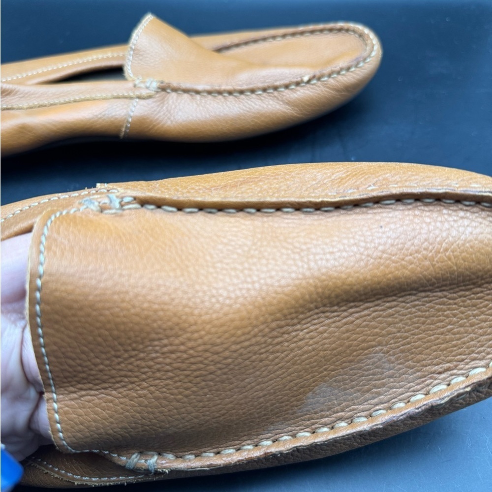 Sperry Wave Driver Venetian Loafer Slip On Tan Leather Mens 11.5 - Picture 11 of 16
